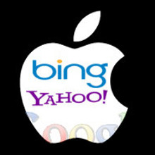 Apple (+bing +yahoo -google)