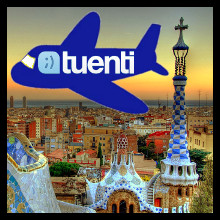 Tuenti (Avion sobre Barcelona)