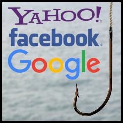 Anzuelo Phishing (Yahoo!, Facebook y Google)