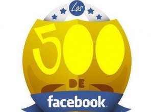 los 500 de facebook