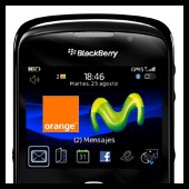 blackberry - movistar y orange