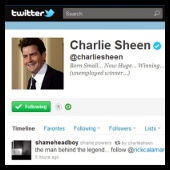 twitter - charlie sheen