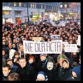 polonia protesta contra ACTA