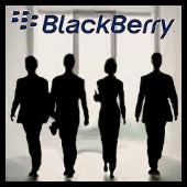 blackberry - ejecutivos de espaldas