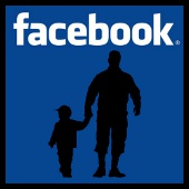 facebook: padre - hijo