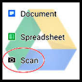 Google Drive - Scan